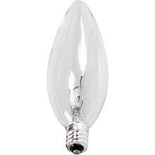 Philips® 60W Incandescent Light Bulb, B10,, Candelabra Base, 12/Pack (168260)