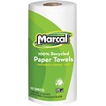 Marcal® 100% Recycled Perforated Roll Towels, 2-Ply, 60 Sheets/Roll, 15 Rolls/Case (6709-15)