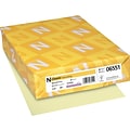 CLASSIC® Laid Writing Paper, 8 1/2 x 11 24 lbs., Laid Finish, Baronial Ivory, 500/Ream