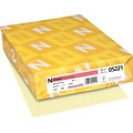 Neenah Paper Classic® 8 1/2 x 11 24 lbs. Linen Writing Paper, Baronial Ivory, 500/Ream