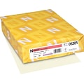 Neenah Paper CLASSIC Linen Writing Paper, 8 1/2 x 11, 24 lb., Linen Finish, Natural White, 500/Rea