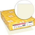 Neenah Paper CLASSIC Linen Writing Paper, 8 1/2 x 11, 24 lb., Linen Finish, Natural White, 500/Rea