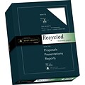 Southworth 25% Cotton Recycled Business Paper, 8.5 x 11, 20 lb., Wove Finish, White, 100 Sheets/Box (603C)