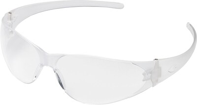 MCR Safety® Crews Checklite® Safety Glasses, CK110, Clear Lens and Frame, 1 Pair (CK100)