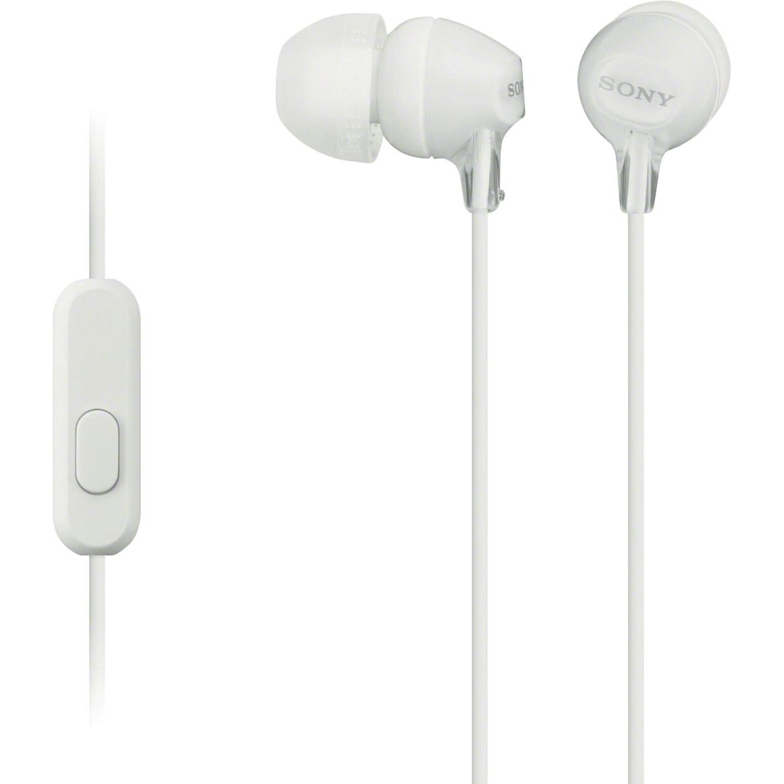 Sony MDREX15AP/W Fashion Color EX Earbud Headset, White