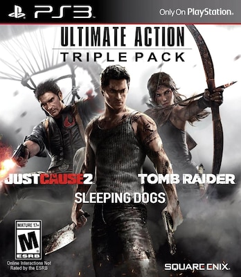 Square Enix 91620 PS3 Ultimate Action Triple Pack