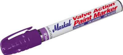 Valve Action® 1/8 in Medium Tip Paint Marker, Purple