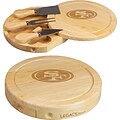 NFL San Francisco 49ers Brie Cheese Board Set - Delivered within 10 Days