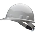 Honeywell SuperEight Plastic Type I 8-Point Ratchet Suspension Short Brim Hard Hat, Gray (E2RW09A000)