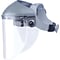 High-Performance Fibre-Metal® Faceshield Headgear With 4 Crown, Ratchet, Gray (F400)