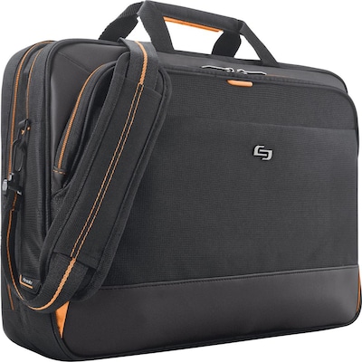 Solo New York Focus Briefcase, 17.3, Black (UBN300-4)