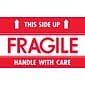 Tape Logic Fragile This Side Up Staples® Shipping Label, 3" x 5", 500/Roll