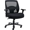 Quill Brand® Driscott Mesh Back Fabric Managers Big & Tall Chair, Black (28354)