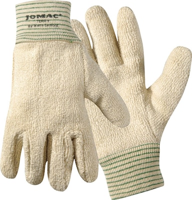 Wells Lamont White Heat Resistant Heavy Weight Loop-Out Gloves, Medium