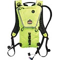 Ergodyne® Chill-Its® 5156 Premium Low Profile Hydration Pack , 2 Liter, HiVis Lime