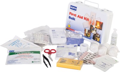 North® by Honeywell Class A Bulk Metal First Aid Kit for 25 people