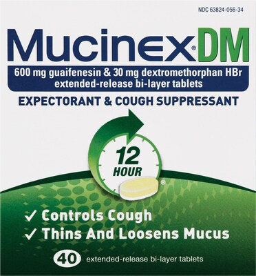 Dm Expectorant And Cough Suppressant, 40 Tablets/Bx