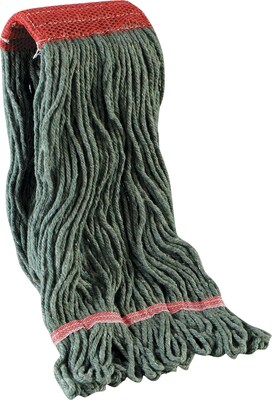 Unisan® Mop Head, Premium Standard Head, Cotton/Rayon Fiber, Large, 12/Case