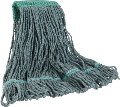 Unisan® Mop Head, Premium Standard Head, Cotton/Rayon Fiber, Medium, 12/Case