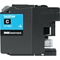 Brother LC10EC Cyan Extra High Yield Ink Cartridge, Prints Up to 1,200 Pages