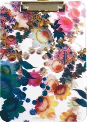 Cynthia Rowley Clipboard, Translucent Floral