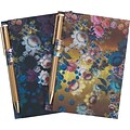 Cynthia Rowley Memo Pad with Pen, Assorted, 2/Pack