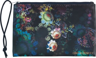 Cynthia Rowley Holds Everything Pouch, Dark Floral