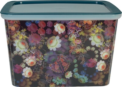 Cynthia Rowley Large Storage Box, Gilded Floral