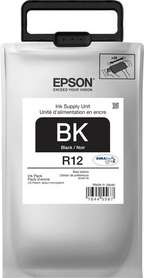 Epson R12 Black Standard Yield Ink Cartridge
