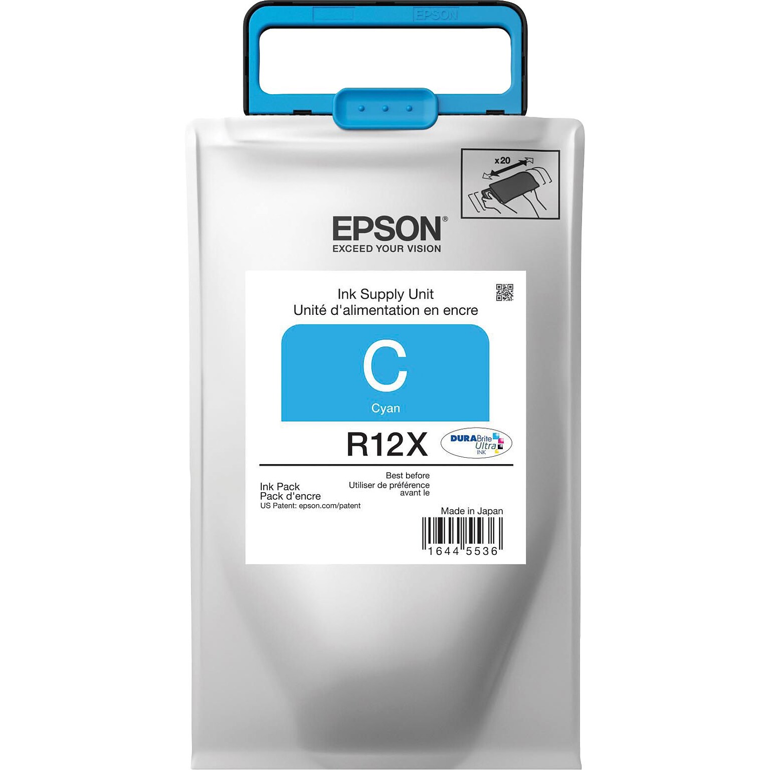 Epson R12X Cyan High Yield Ink Cartridge