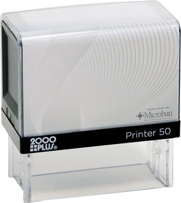 2000 Plus® Self-Inking Stamp; 1-1/8x2-11/16, Up to 8 Lines