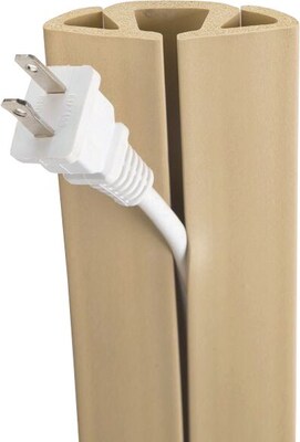 UT Wire 15 ft. Cord Protector, Beige