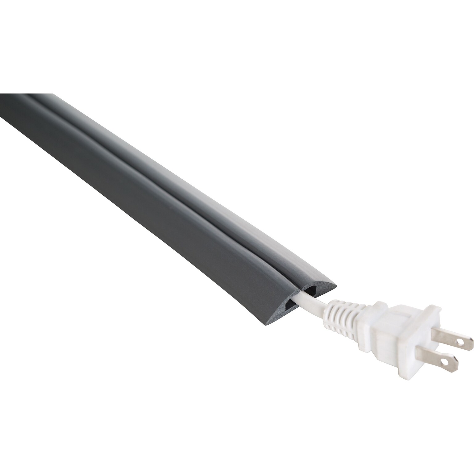 5 FT COMPACT CORD PROTECTOR- DARK GRAY