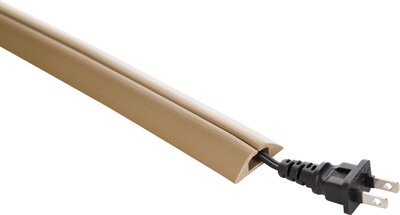 UT Wire 5' Cable Concealers & Covers, Beige (UTW-CPM5-BG)