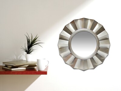 Infinity Instruments 20 Burnished Light Gold Mirror, Brussels