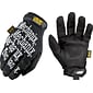 Mechanix Wear® Original® High Dexterity Gloves, Spandex/Synthetic, Hook & Loop Cuff, XL, Black