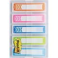 Post-it® Sign Here Flags, 1/2 Wide, Assorted Colors, 100 Flags/Pack(684-SH-NOTE)