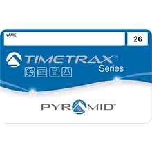 Pyramid TimeTrax Swipe Cards, 26-50