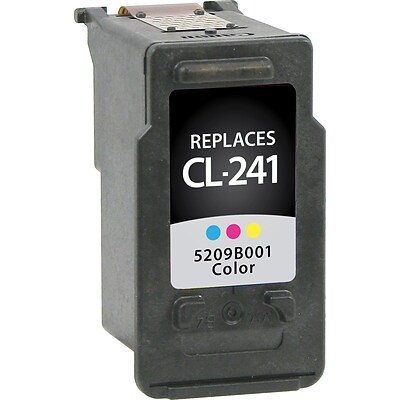 Quill Brand® Canon CL-241 Remanufactured C/M/Y Ink Cartridge, Standard Yield (5209B001) (Lifetime Warranty)