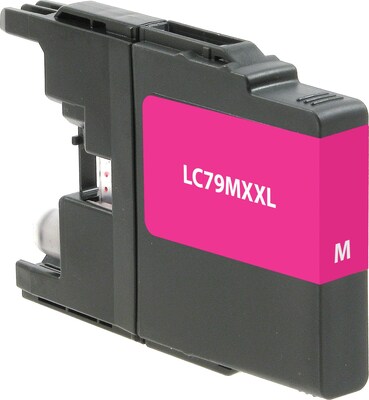 Quill Brand® Remanufactured Brother LC79XXL Super High Yield Ink Magenta (100% Satisfaction Guarante