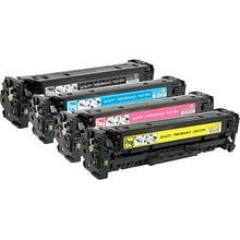Quill Brand® Remanufactured Black/Cyan/Magenta/Yellow Standard Yield Toner Cartridge Replacement for