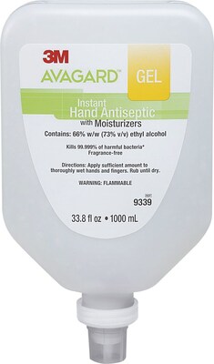 3M Avagard™ Gel Instant Hand Antiseptic with Moisturizers, 33.8 oz.