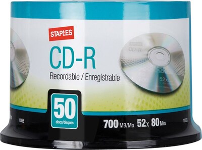 10366 700MB CD-R, Spindle, 100/Pack