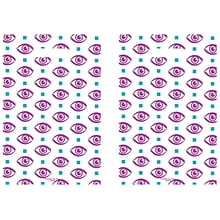 Medical Arts Press® Eye Care Scatter Print Bags, 9 x 13,  Eyes (50206)