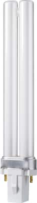 Philips Compact Fluorescent PL-S Lamp, 9 Watts, 2-Pin, Neutral White, 10PK