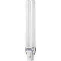 Philips Compact Fluorescent PL-S Lamp, 9 Watts, 2-Pin, Neutral White, 10PK