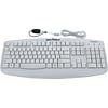 Seal Shield™ SILVER STORMTM Waterproof Keyboard - Dishwasher Safe &  White
