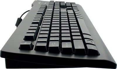 Seal Shield™ SILVER SEALTM Waterproof Keyboard w/ QUICK CONNECT, Dishwasher Safe &  Black