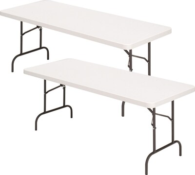 Iceberg® IndestrucTables TOO™ 500 Series Folding Tables; 72x30, Pack of 2