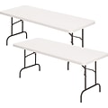 Iceberg® IndestrucTables TOO™ 500 Series Folding Tables; 72x30, Pack of 2
